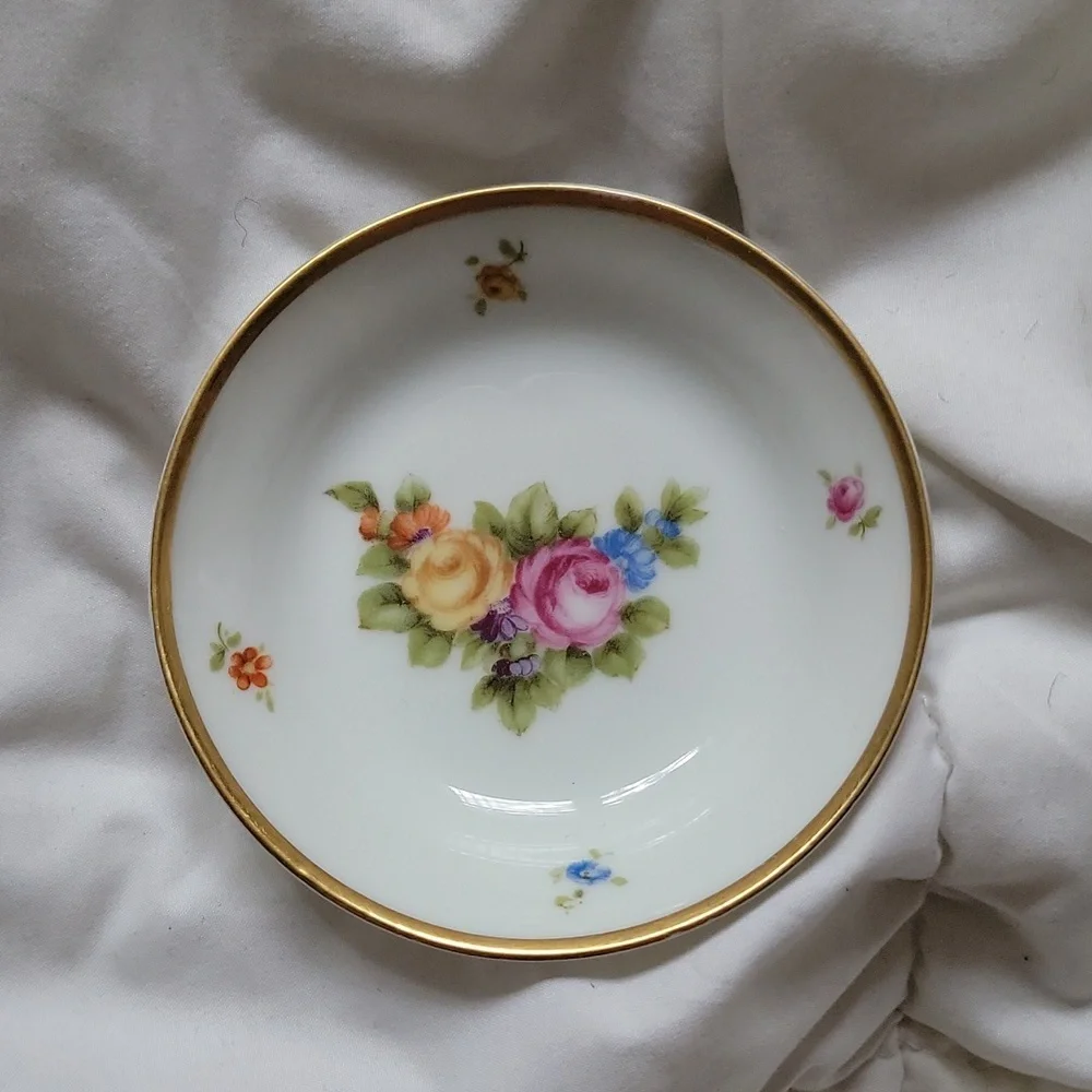 Vintage Kronach Bavaria Porcelain Trinket Dish